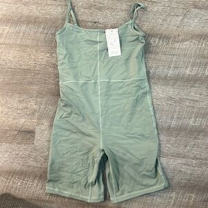 Green and khaki Automat romper